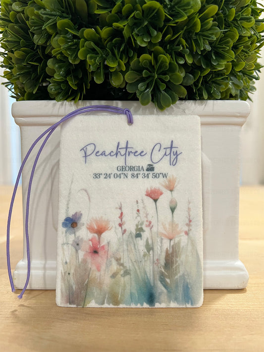 Peachtree City, Georgia, Wildflowers - Air Freshener