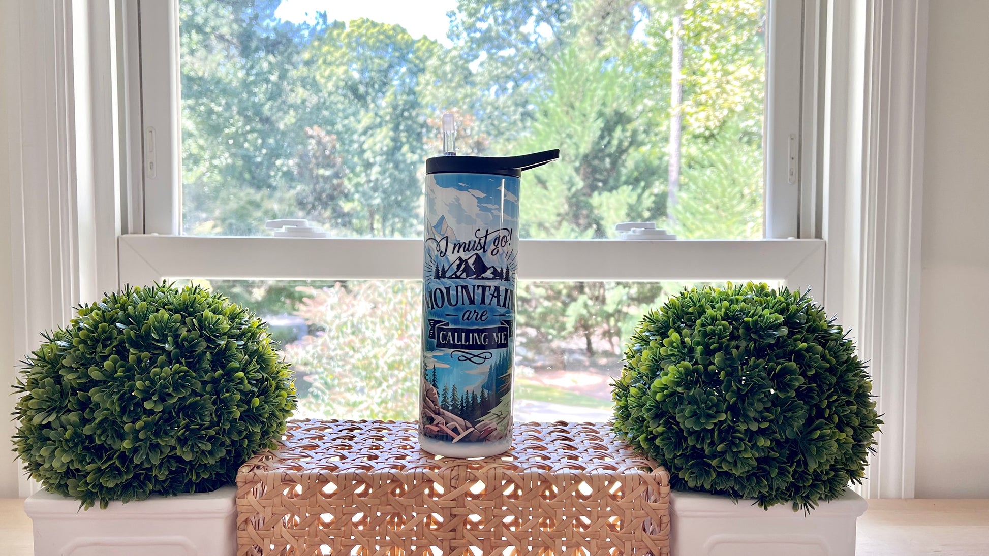 Skinny Tumbler for your on the go adventures