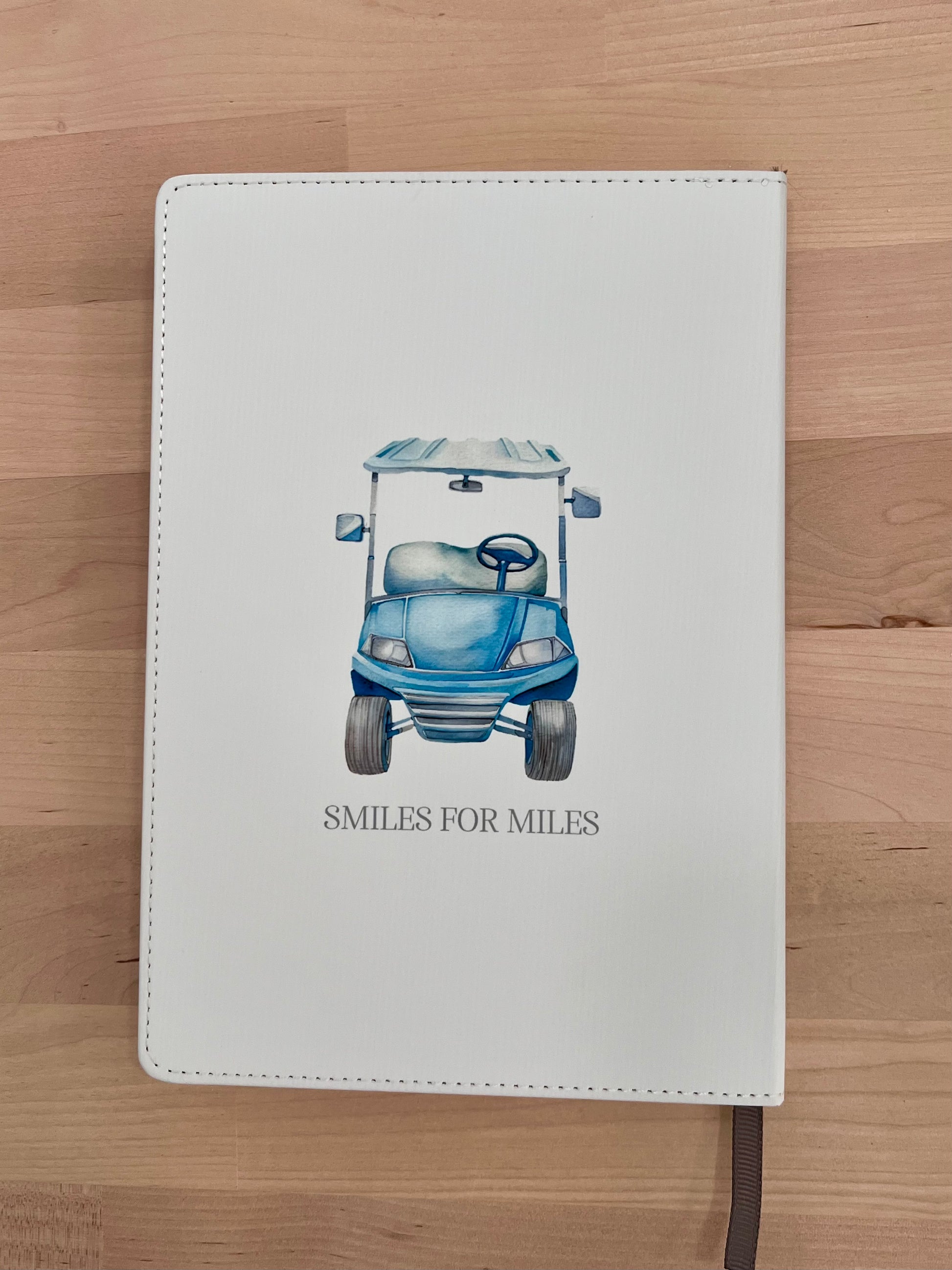 Peachtree City Georgia Smiles for Miles Line Journal / Notebook Back