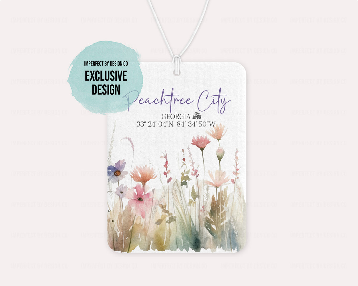 Peachtree City, Georgia, Wildflowers - Air Freshener