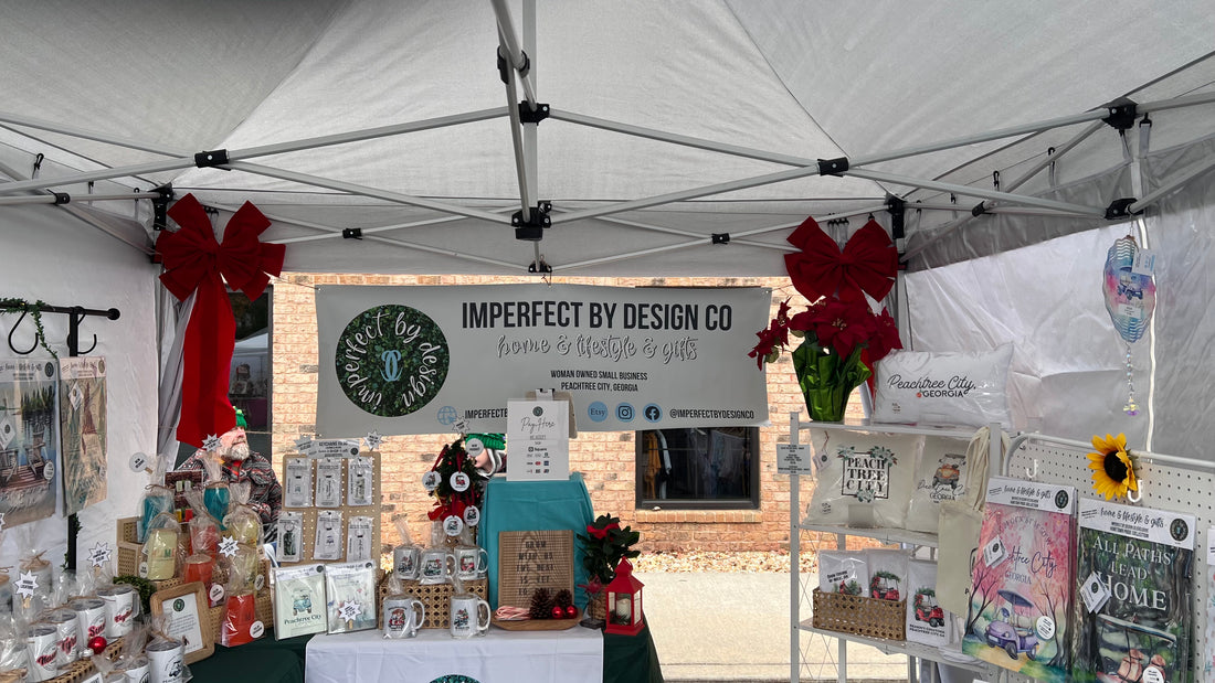 imperfect by desing co at the Ho-Ho Holiday Market Line Creek Brewing Co. December 15th 2024 