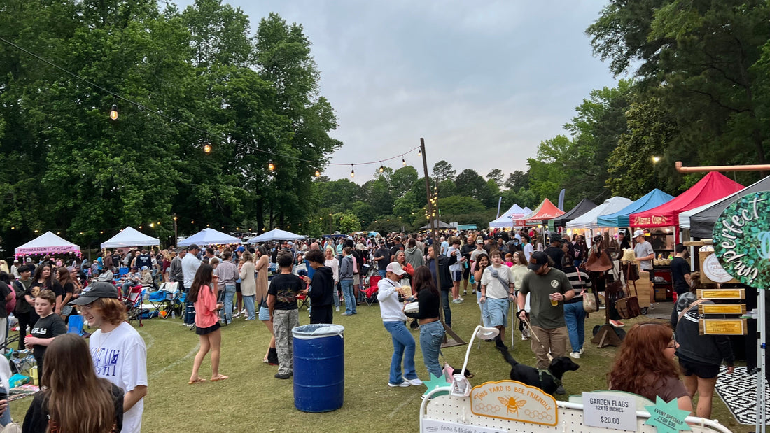 Peachtree City Night Market – We Had the Best Time! 🌙✨