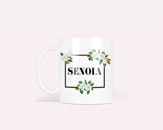 Personalized Magnolia - Coffee Mug