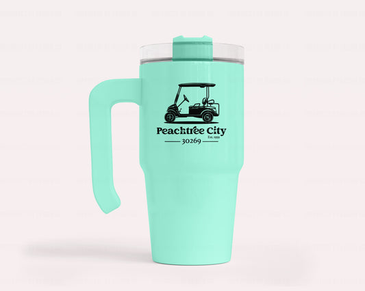 Peachtree Golf Cart, 30269 - 20oz Mini Tumbler