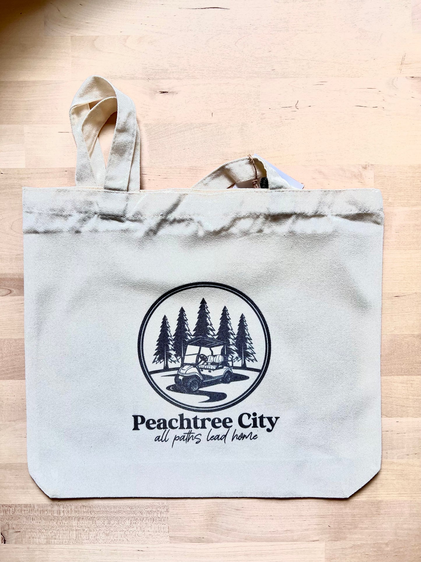 Peachtree City, All Paths Lead Home - Small Tote Bag