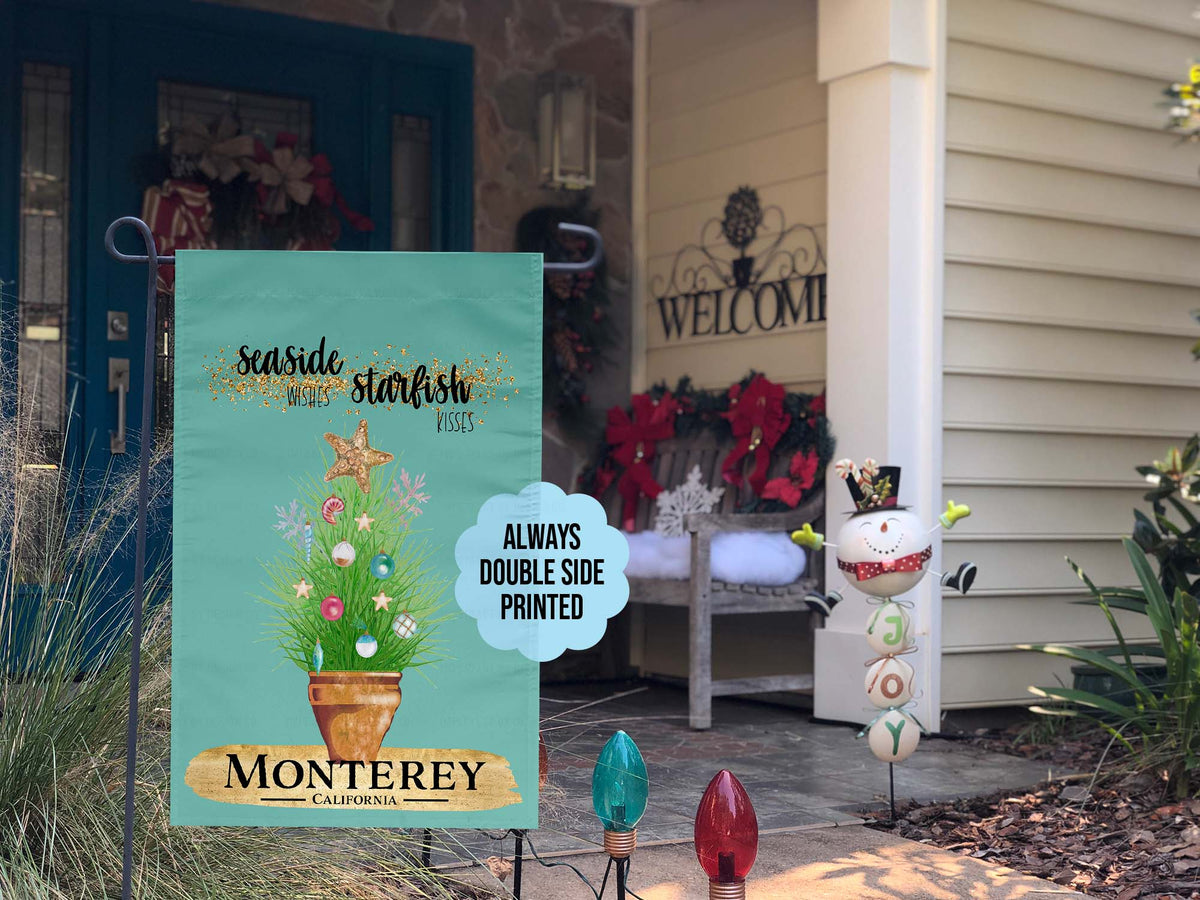 Personalized 'Seashell Wishes and Starfish Kisses' - City & State Flag