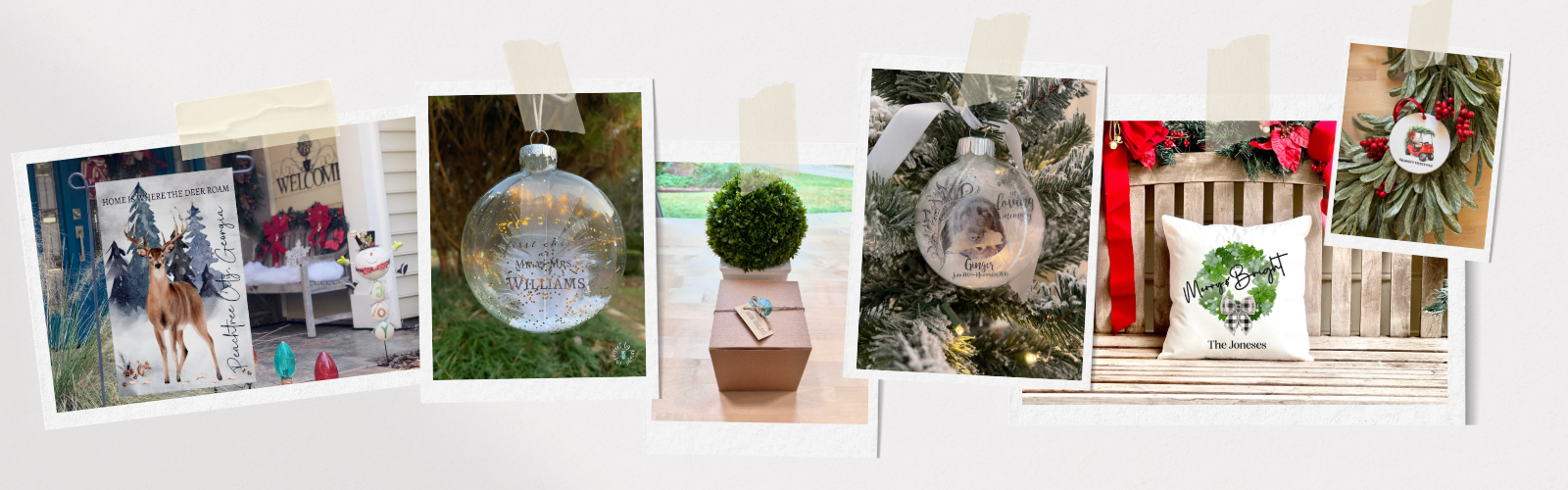 Winter Holiday Christmas Items