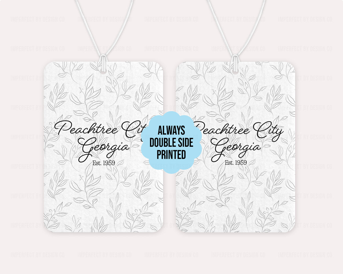 Peachtree City, Georgia, Whimsical Leaves - Air Freshener