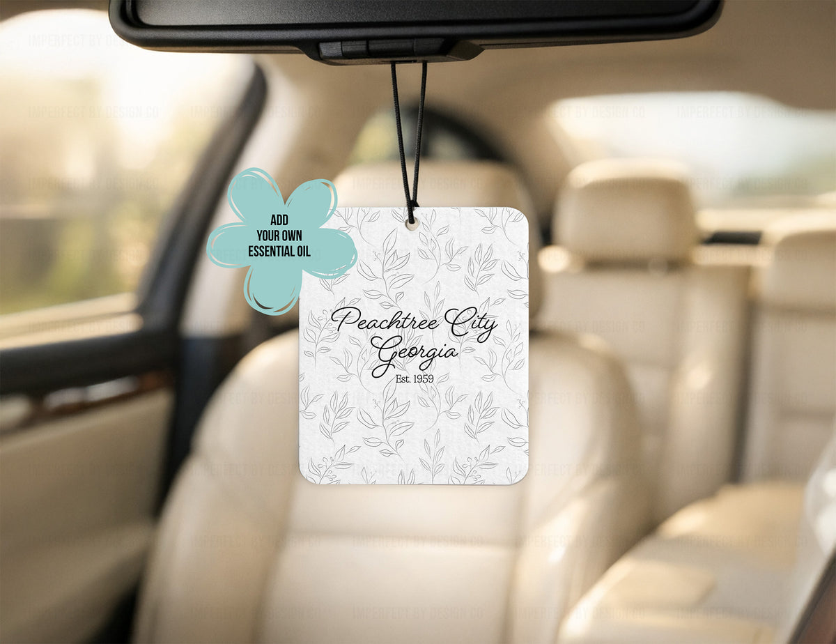 Peachtree City, Georgia, Whimsical Leaves - Air Freshener