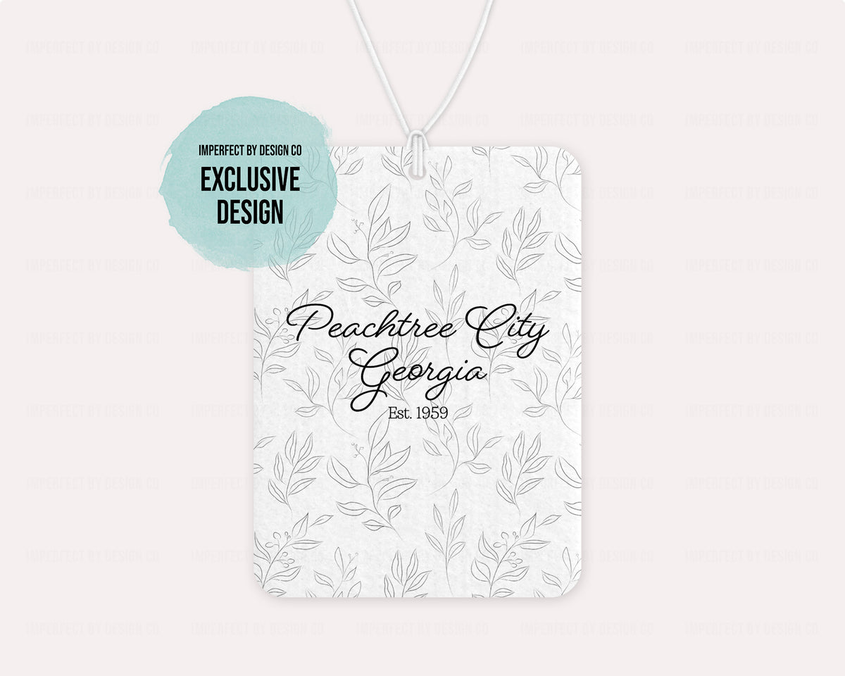 Peachtree City, Georgia, Whimsical Leaves - Air Freshener