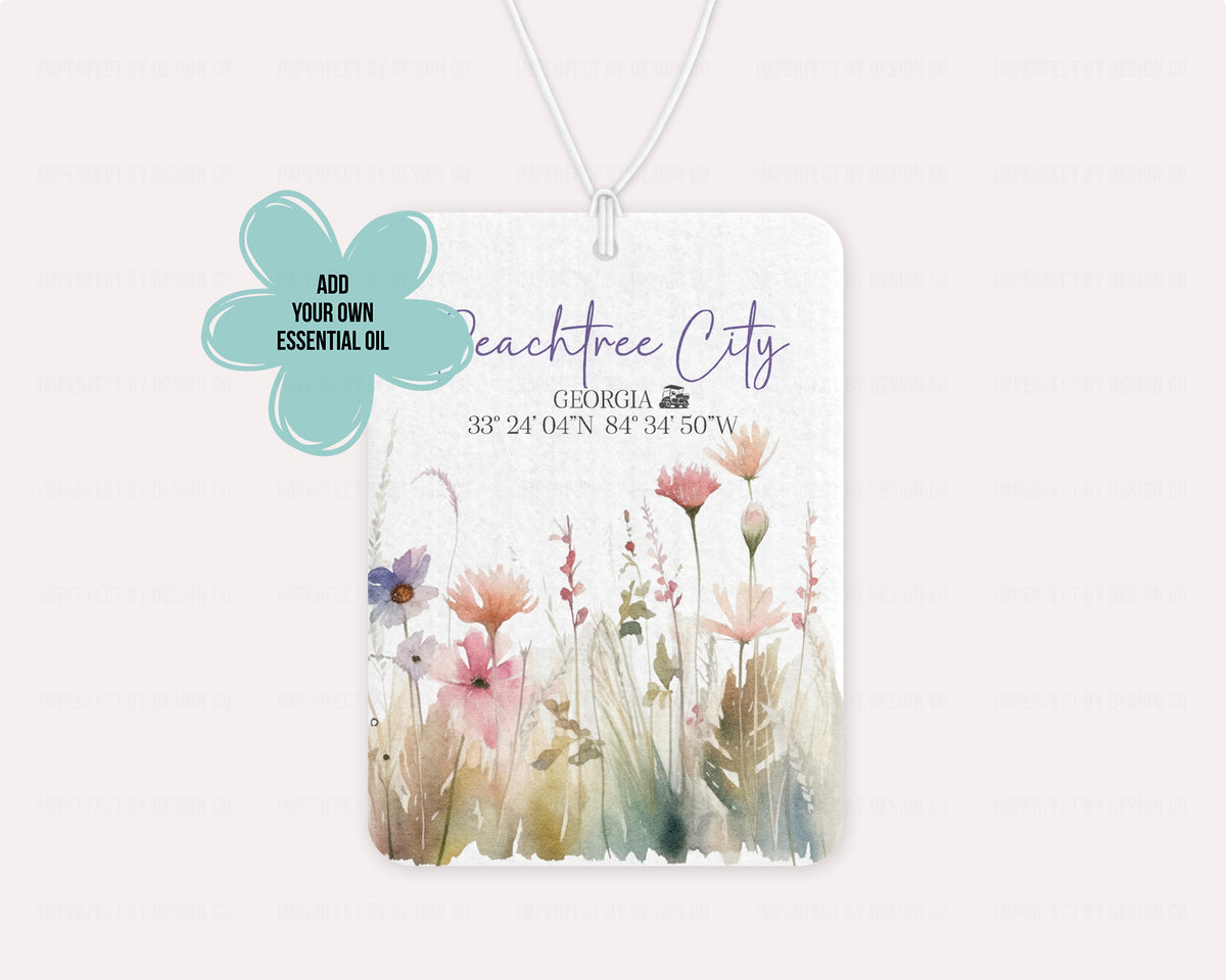Peachtree City, Georgia, Wildflowers - Air Freshener