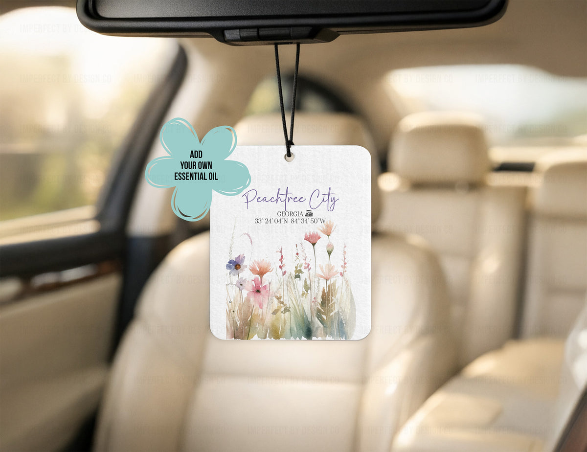 Peachtree City, Georgia, Wildflowers - Air Freshener